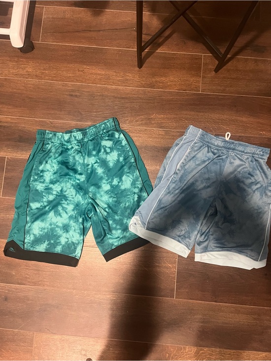 DSG Other - DSG Teal Tie-Dye and Light Blue Mesh Athletic Shorts Set